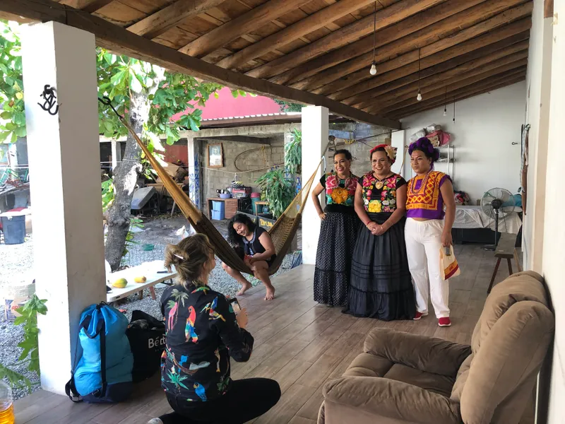 Scouting with Felina, Rubitch, and Victoria for CNN’s “Searching for Mexico”.
